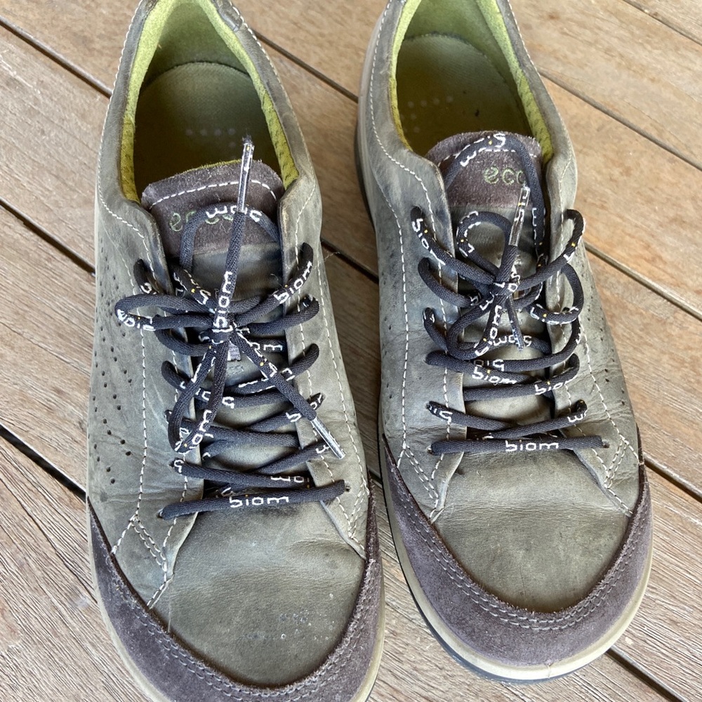 Ecco Biom Men’s Sz 42/8.5-9 leather Lace up Shoes